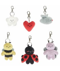 Kit à crochet Rico Design - Ricorumi - Porte-clés Chingu - Sky