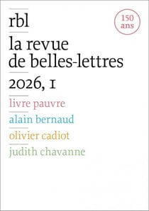 Revue de Belles Lettres n.1 (édition 2026)