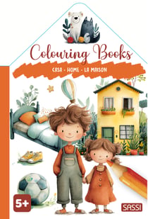 Colouring book : La maison