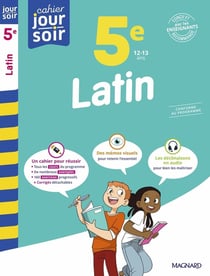 Cahier du jour / cahier du soir : Latin : 5e - Conçu et recommandé par les enseignants