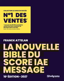 La nouvelle bible du Score IAE message 2027