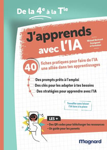 J'apprends avec l'IA : De la 4e à la Terminale
