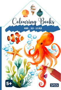 Colouring book : La mer