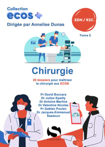 ECOS - Chirurgie - Tome 2 : 20 dossiers de préparation aux EDN