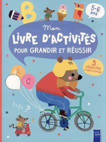 Vélo : Mon livre d'activités pour grandir et réussir