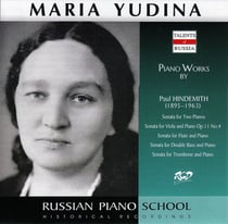 Hindemith, Paul : Oeuvres pour piano - Sonates - Maria Yudina