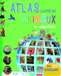 Atlas des animaux en autocollants