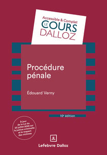 Procédure pénale. 10e éd.