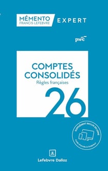 Mémento expert : Comptes consolidés (édition 2026)