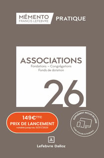 Mémento pratique : Associations (édition 2026)