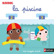 Mon imagier animé : La piscine