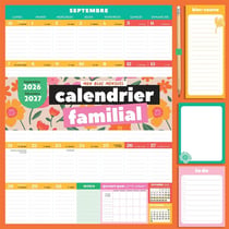 Mon Bloc mensuel calendrier familial (édition 2026/2027)
