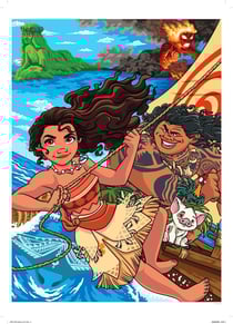 Atelier créatif : Vaiana, la légende du bout du monde : Poster Disney