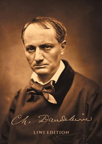 Notizbuch für Autorinnen und Autoren - schon gestaltet mit Leseband - A5 Hardcover liniert - "Charles Baudelaire" - 100 Seiten 90g/m² - FSC Papier : Notebook A5 - Journal gebunden - Les Fleurs du Mal