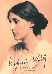 Notizbuch für Autorinnen und Autoren - schon gestaltet mit Leseband - A5 Hardcover liniert - "Virginia Woolf" - 100 Seiten 90g/m² - FSC Papier : Notebook A5 - Journal gebunden - A Book of One's Own