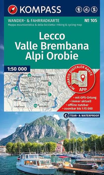 105 Lecco : Valle Brembana, Alpi Orobie