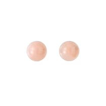 Lot de 2 cabochons en résine rose Créalia - 12 mm