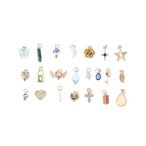 Maxi pack de 24 charms - Créalia