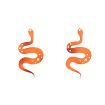 Lot de 2 pampilles serpent Créalia - Résine - Écaille