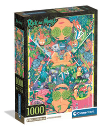 Puzzle Compact 1000 pièces - Rick&Morty - Clementoni