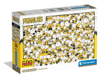 Puzzle 500 pièces - Impossible Snoopy - Clementoni