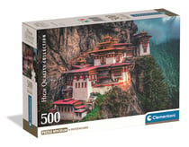 Puzzle Compact 500 pièces - The Tiger's Nest - Clementoni
