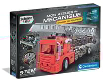 Mon atelier de mécanique : camion de pompier - Clementoni