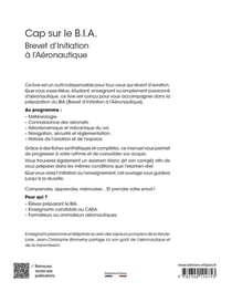 Cap sur le B.I.A. : L'essentiel du Brevet d'Initiation à l'Aéronautique en 115 fiches