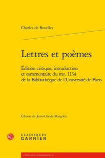 Lettres et poèmes : Édition critique, introduction et commentaire du ms. 1134 de la Bibliothèque de l'Université de Paris