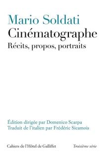Cinématographe. Récits, propos, portraits