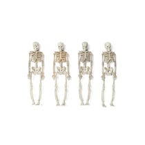 Lot de 4 squelettes décoratifs - Halloween - Créalia