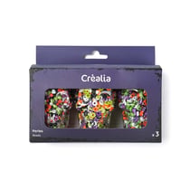  Lot de 3 boîtes de perles - Halloween - Créalia