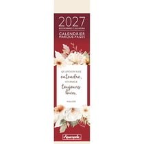 Calendrier marque-pages 2027 Pictura - Illustration Citations