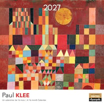 Calendrier 2027  Pictura - Paul Klee : Château et Soleil - 30 x 30 cm