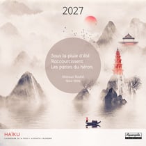 Calendrier 2027 Pictura - Haïku - 30 x 30 cm