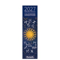 Calendrier marque-pages 2027 Pictura - Illustrations zodiaque