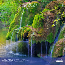 Calendrier 2027 Pictura - Cascades - 30 x 30 cm