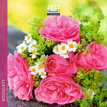 Calendrier 2027 Pictura - Bouquets - 16 x 16 cm