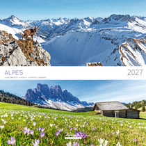 Calendrier 2027 Pictura - Alpes - 30 x 30 cm