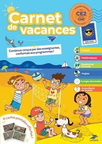Carnets de vacances philaposte - t03 - carnet de vacances ce2 vers cm1 edition 2025