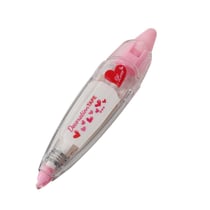 Stylo ruban décoratif Créalia - 6 mm x 4 m - Cœurs