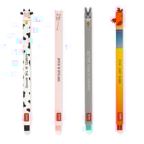 Lot de 4 stylos à gel effaçables - Stylo effaçable - La ferme