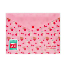 Petit porte-documents Legami - Ours cerise