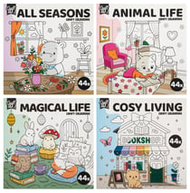 Coloriage cosy - Moxy - Modèle aléatoire - Vendu à l'unité