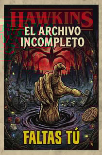 Hawkins. El Archivo Incompleto : Solo Faltas tú. Stranger Things Libro. Merchandising Stranger Things. Regalo para fan Stranger...