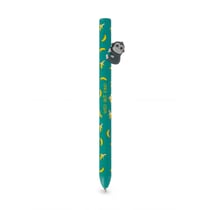 Stylo bille rétractable Legami - Gorille - noir
