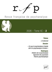 Revue française de psychanalyse n.90 : N.2 (édition 2026)