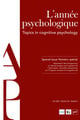 Revue L'année psychologique n.126-2