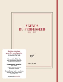 Agenda du professeur 2026 - 2027 : Édition spéciale enseignants Collège et Lycée