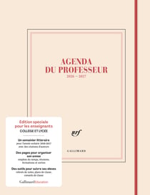 Agenda du professeur 2026 - 2027 : Édition spéciale enseignants Collège et Lycée
